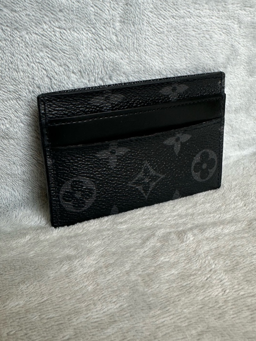 Louis Vuitton Monogram Eclipse Card Holder Black Wallet w/ COA + Dust Bag - Picture 9 of 16
